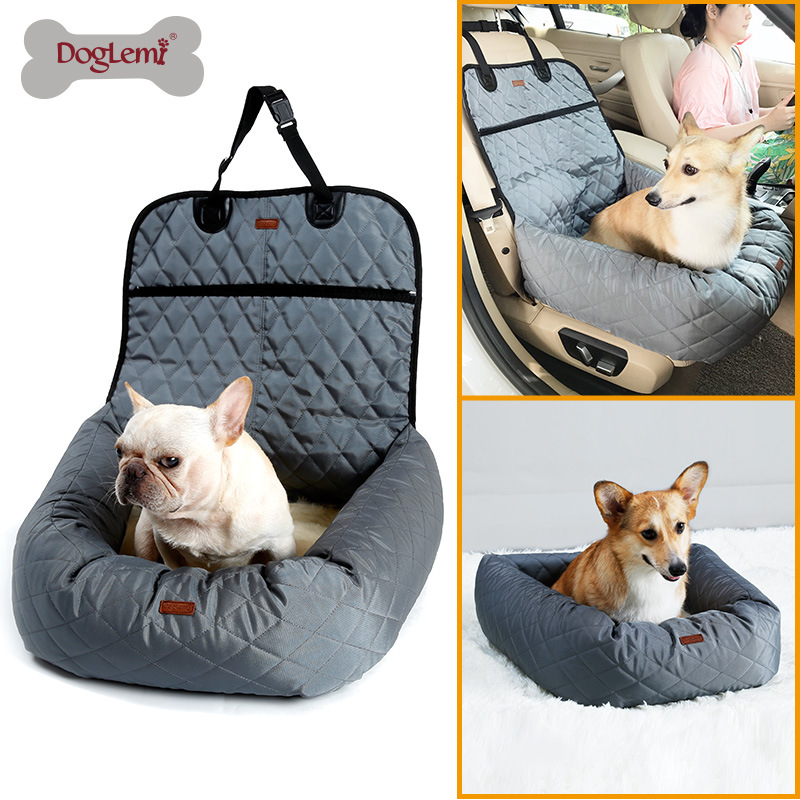 New Multifunctional Pet Car Bed with Thick Cushion 3