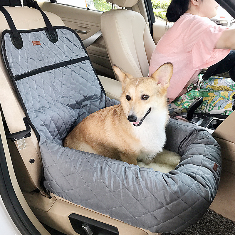 New Multifunctional Pet Car Bed with Thick Cushion 4